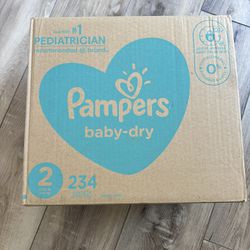 Pampers Baby Dry Diapers Size 2