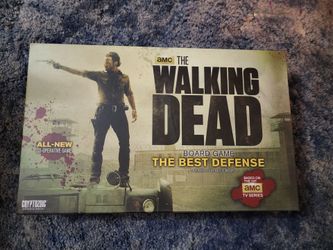 2013 The Walking Dead Best Defense Board Game New, unwrapped
