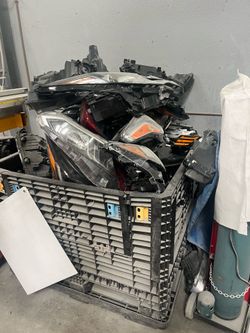 Used Damaged Headlamps