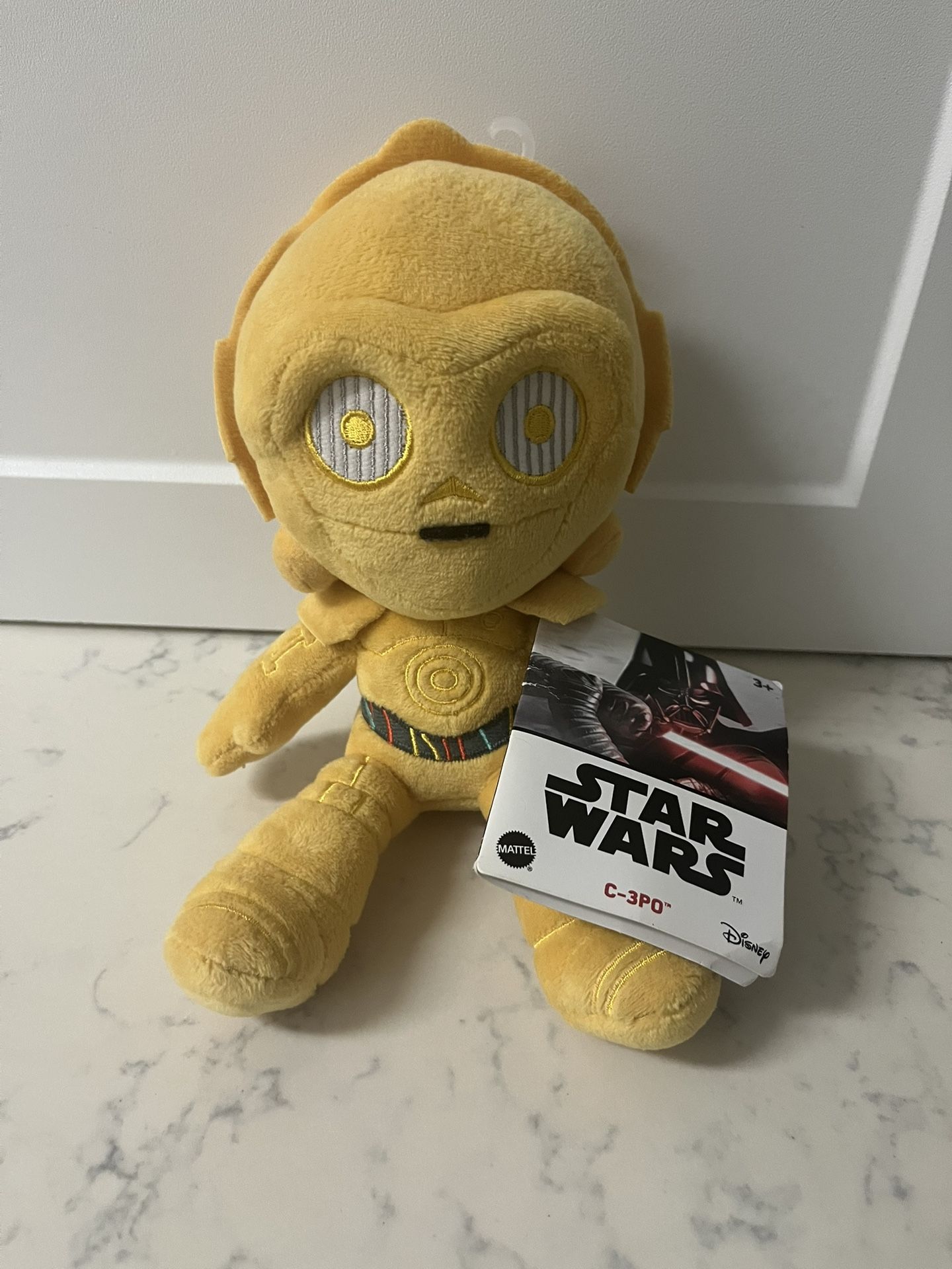 Mattel Star Wars Plush Stuffed Animal - C-3PO (8 inch) -