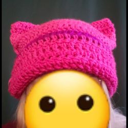Crochet Cat Beanie