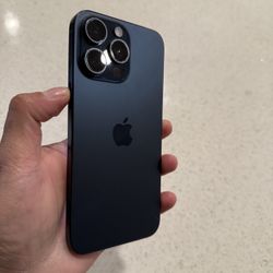 Apple iPhone 15 Pro Max - Blue Titanium - 256GB - AT&T Locked - Like New | New 5 months use only