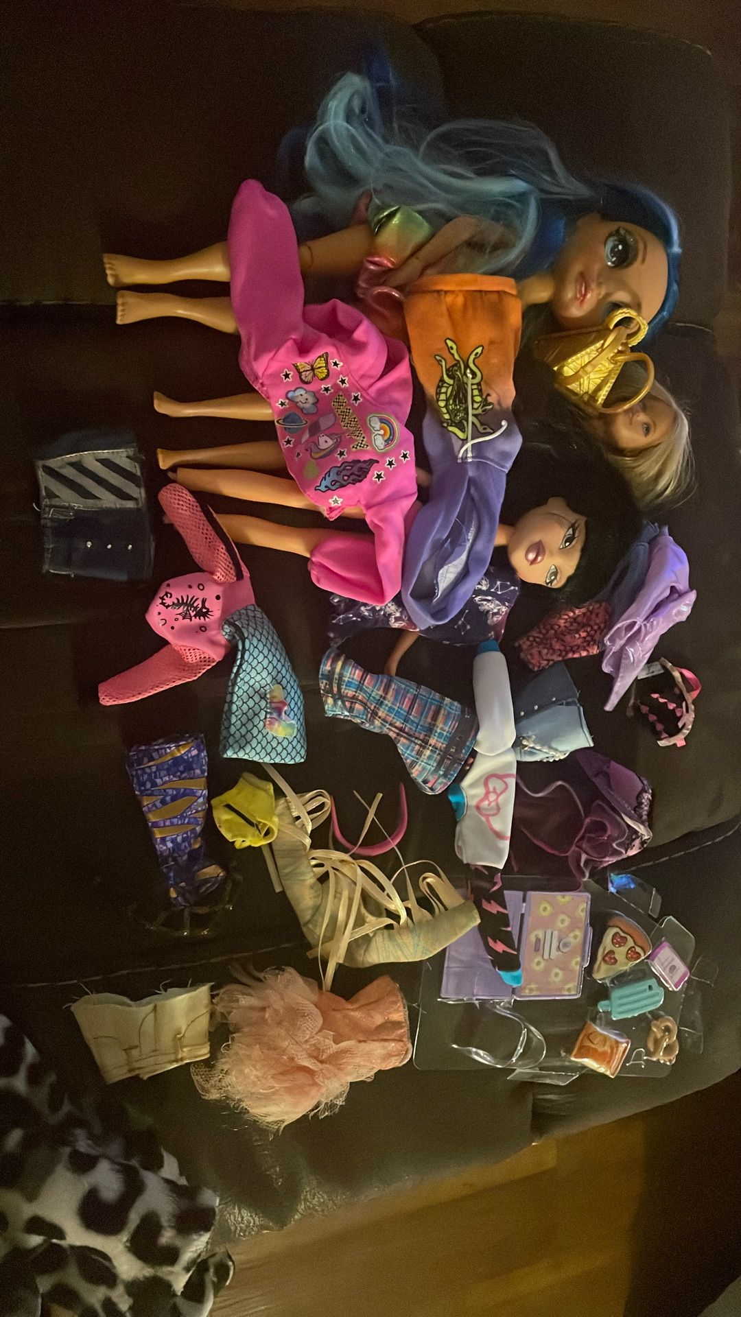monster high bratz dolls