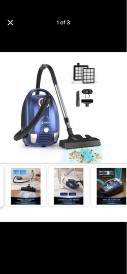 NEW Bagless Canister Vacuum Cleaner,1600W