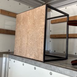 Two Solid  End Tables 