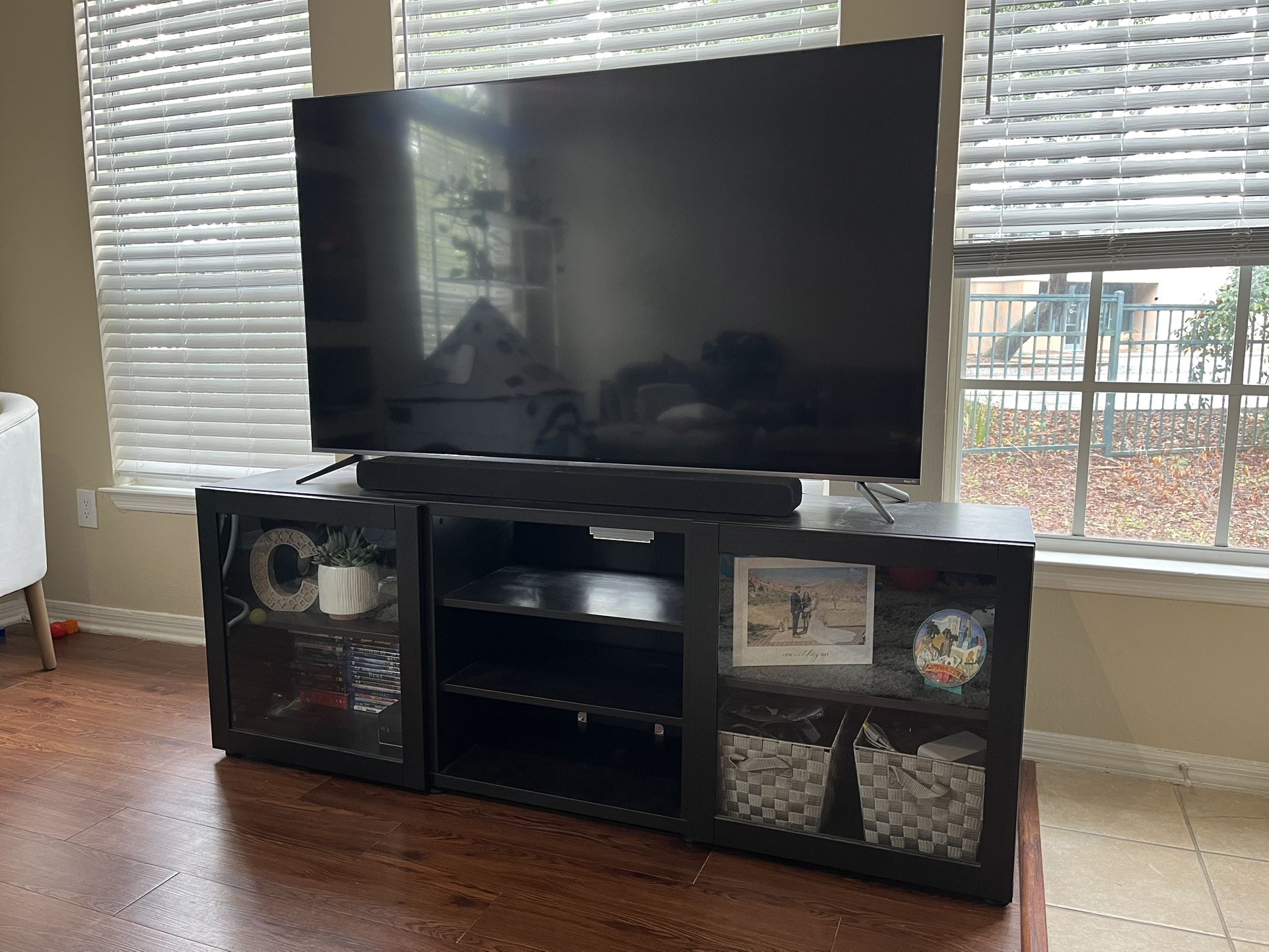 Custom IKEA Tv Stand Console