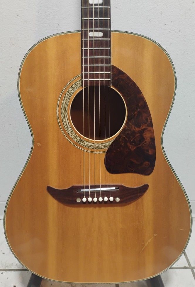 Vintage 1960's Cameo (Teisco) Made in Japan Acoustic Guitar - New Strings!