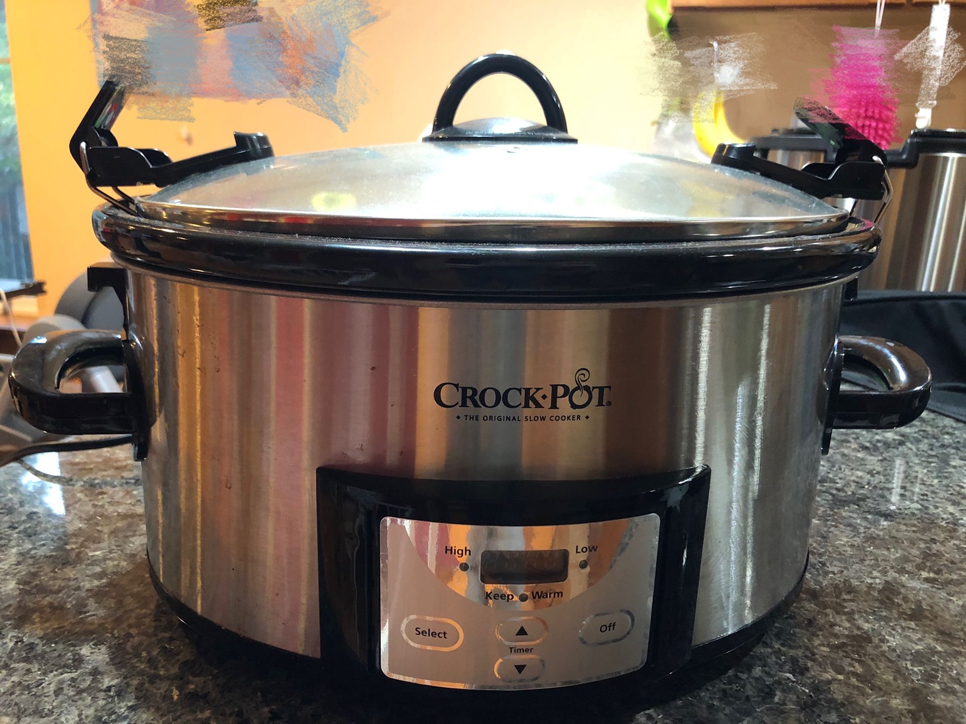 Crock-pot slow cooker 6Qt