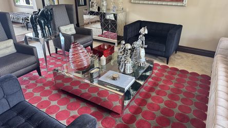 Hollywood Glam Living Room Furniture Package