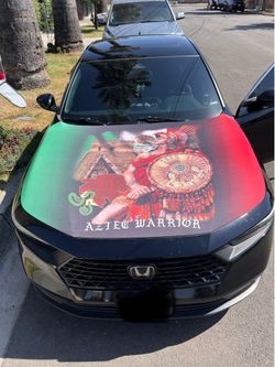 Mexico Aztec hood cover