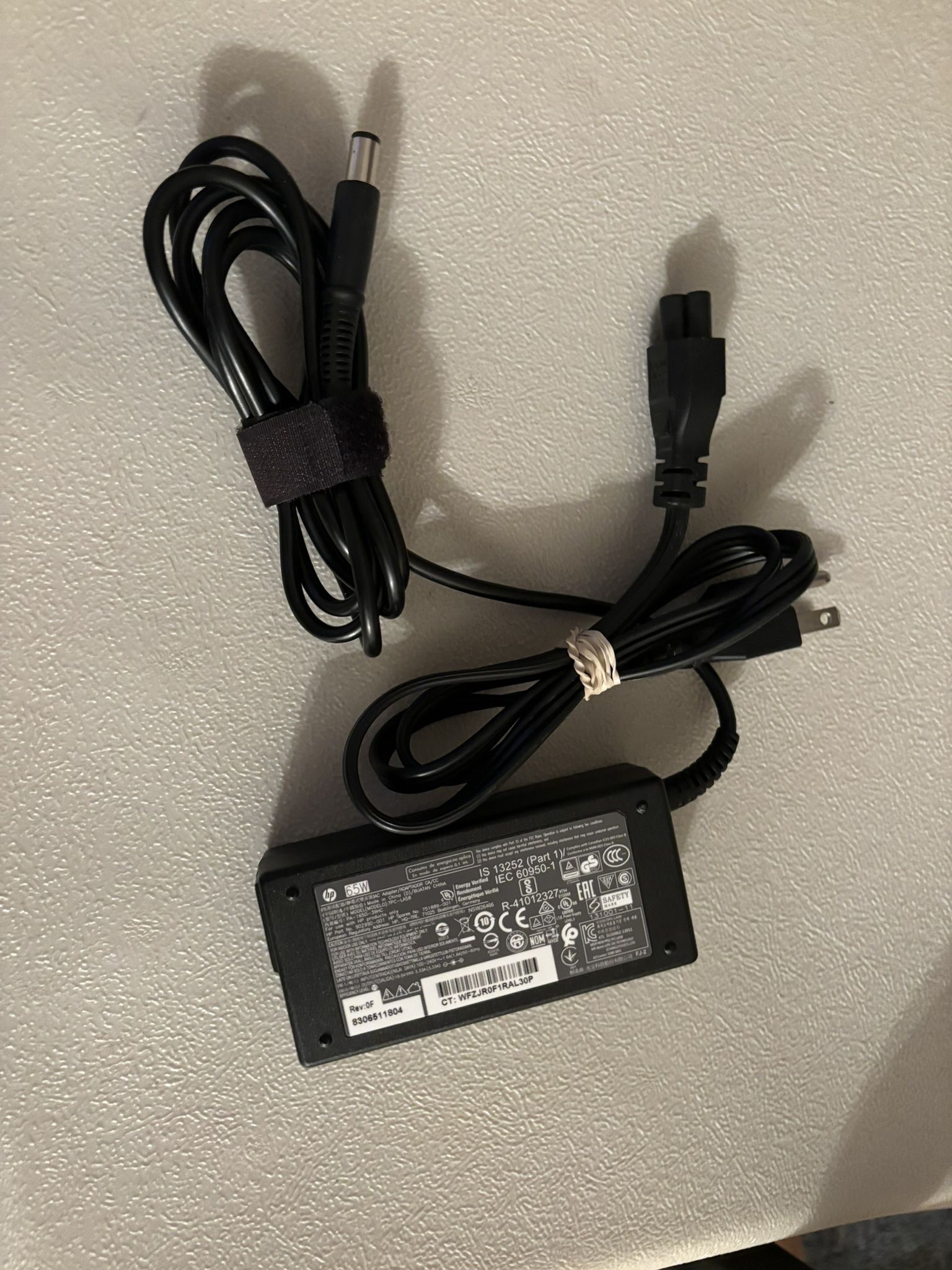 Genuine 65W HP Laptop Charger AC Power Adapter 19.5V 3.33A PPP009C
