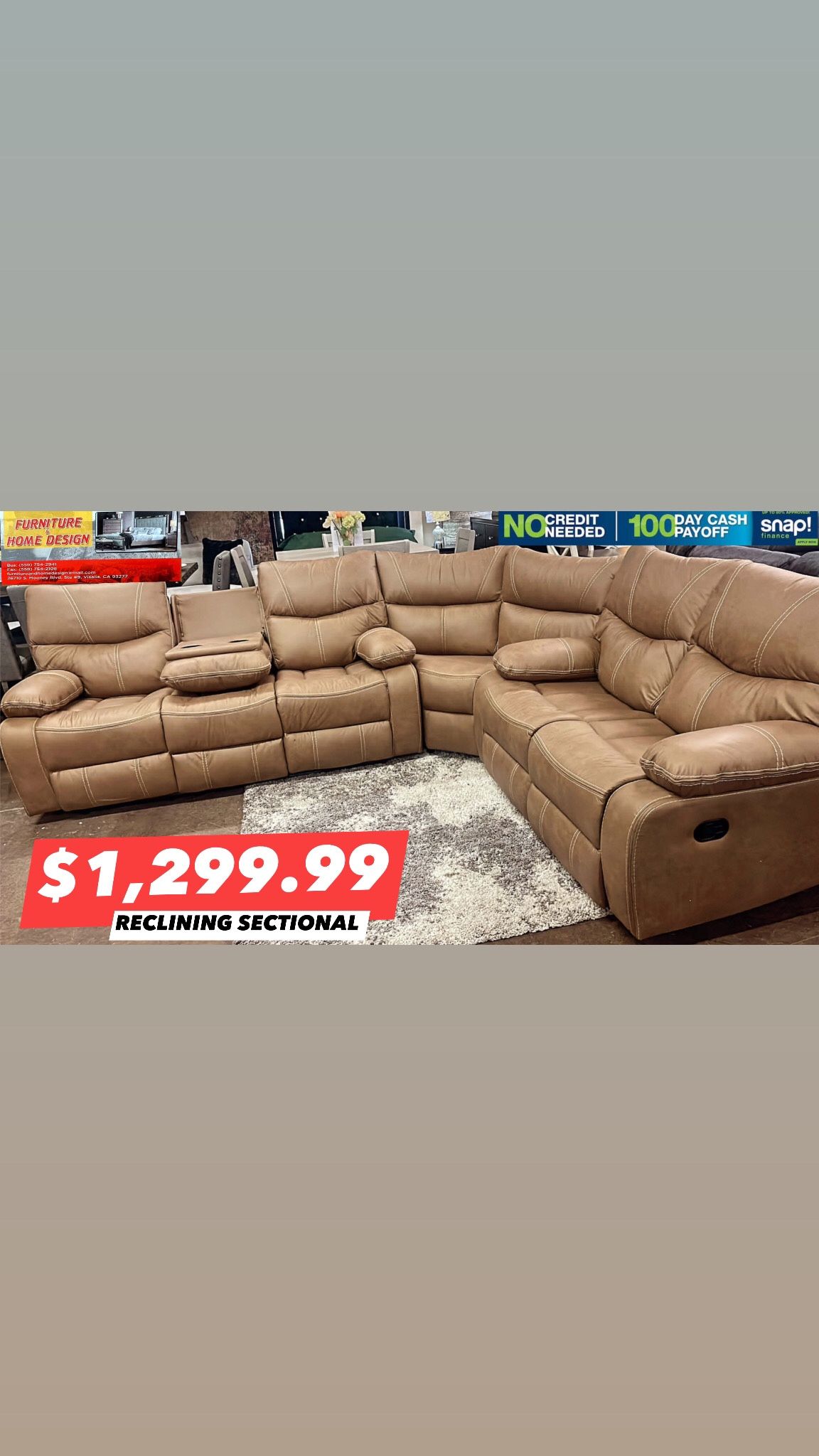 Reclining Sectional 