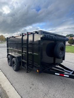 Dump Trailer ready to go 🔥🔥