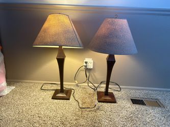 Pair Of Table Lamps