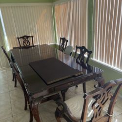 Dining Table With 6 Chairs 