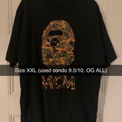 Bape MCM T-Shirt Size XXL