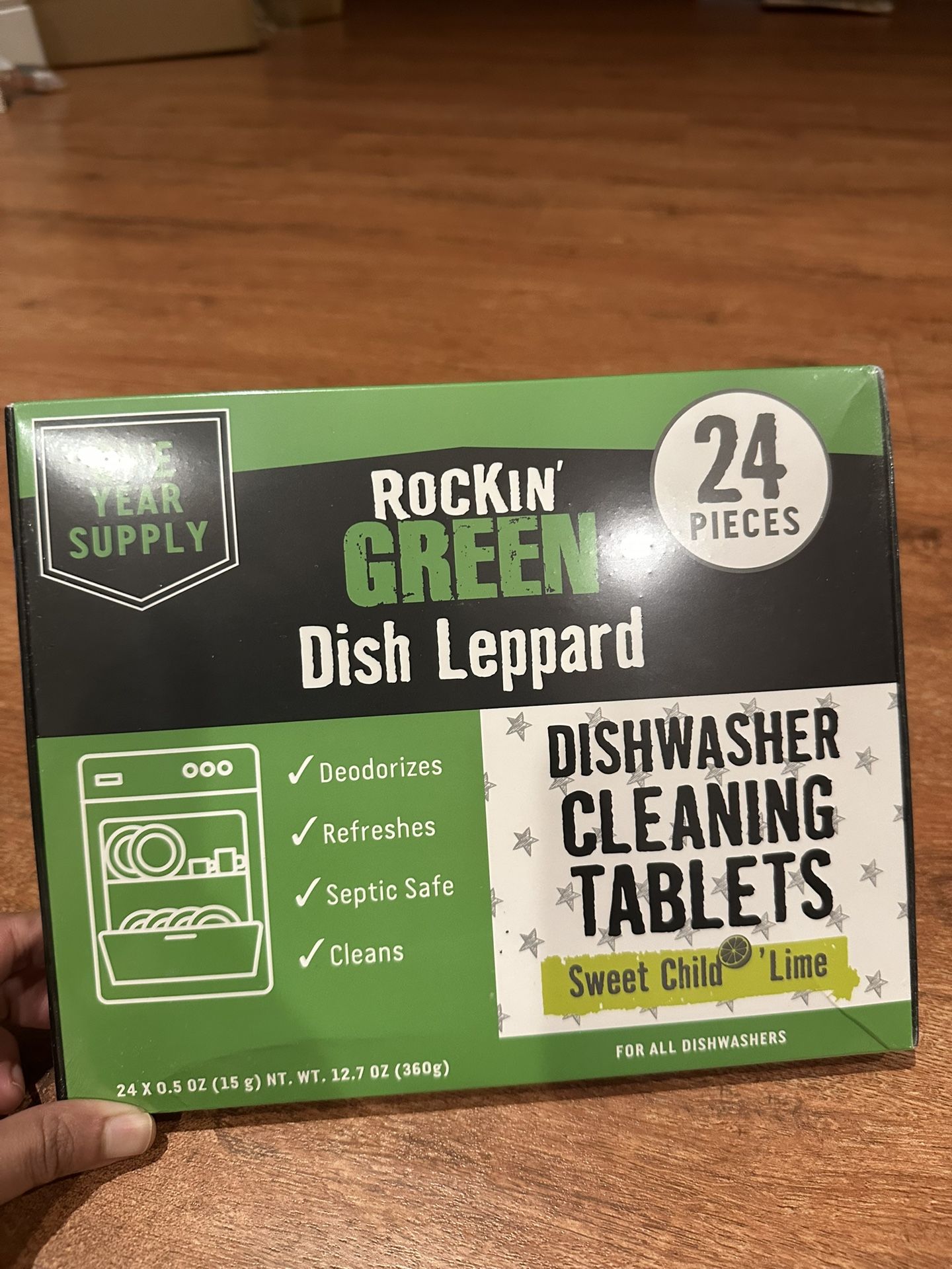 Dishwasher Cleaning Tablets 24 Pcs