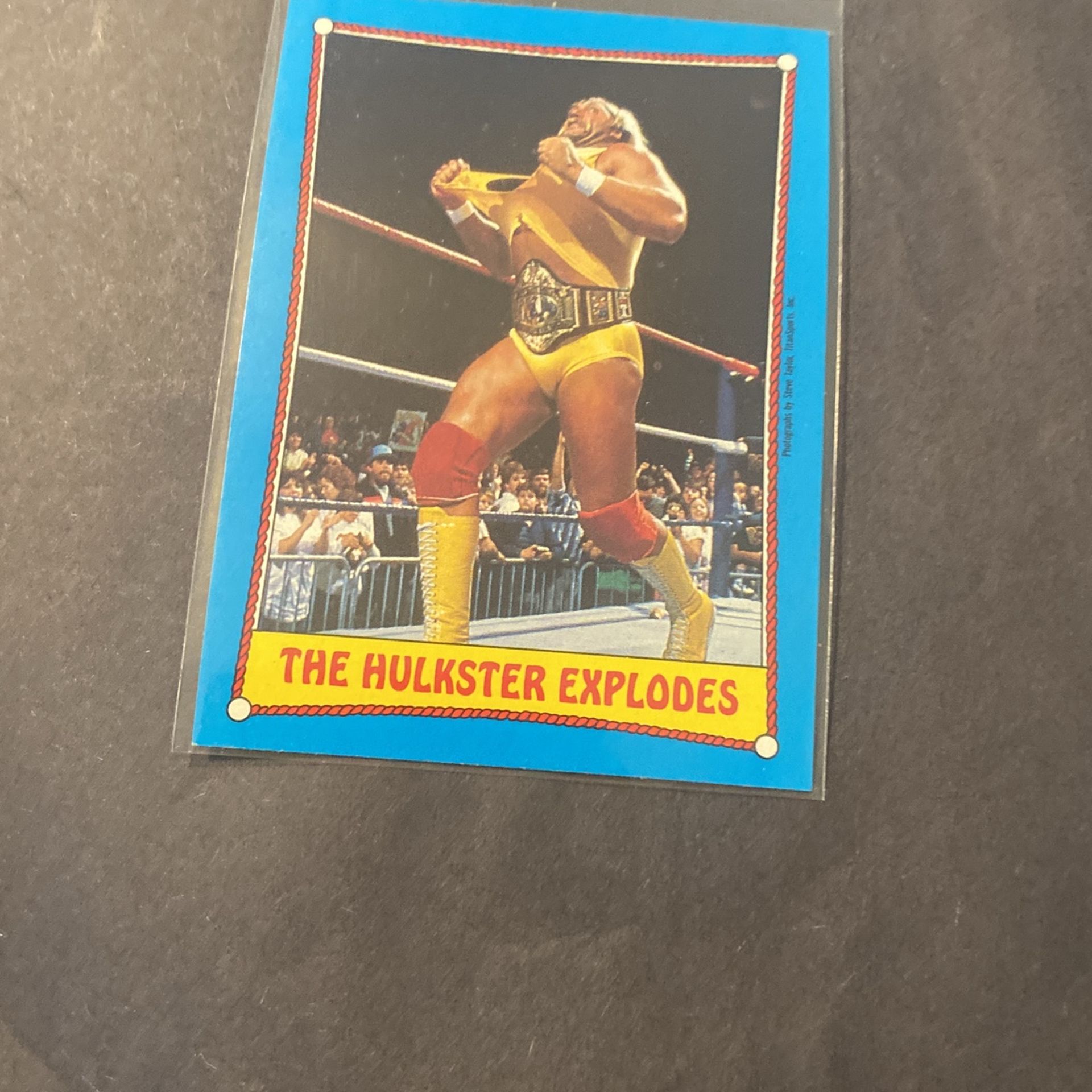 Hulk Hogan 1987 Topps #26