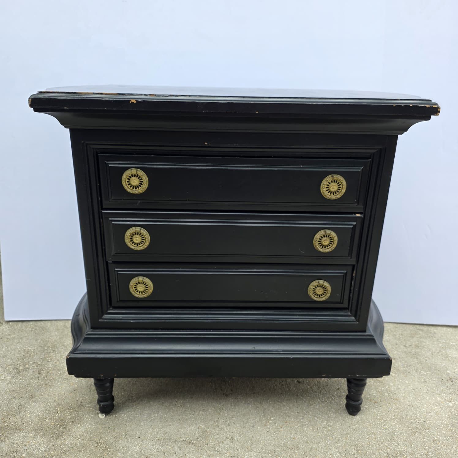 Bedside Cabinet/ Refinished Vintage Bedside Chests