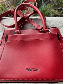 New Nine West Red Handbag - Perfect!