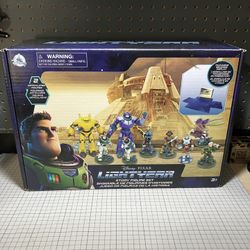 Disney Pixar Buzz Lightyear Figure Set - 9 Pieces from The Movie Lightyear