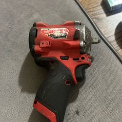 Milwaukee M12 FUEL Stubby Impact Wrench, Drive Size 3/8in., Model# 2562-20