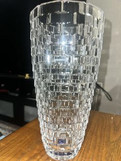 Mikasa Crystal Vase 