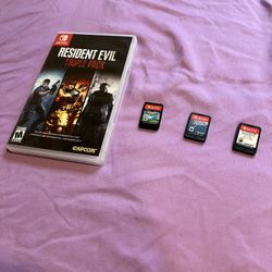 Nintendo Switch games (x3)