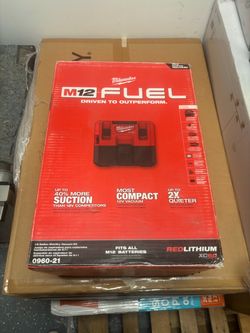 NEW Milwaukee M12 FUEL 1.6 Gal Wet/Dry Vacuum Kit – Battery + Charger Included