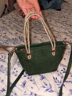 Brand new olive green purse