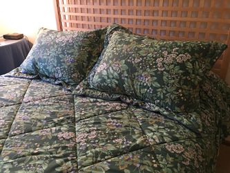 Laura Ashley Bramble Bedding and Comforter Set - Queen for Sale in