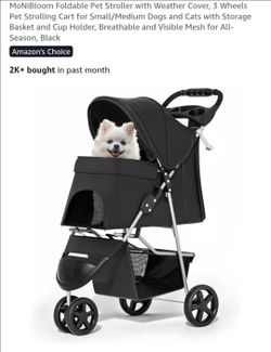 Pet stroller LIKE NEW