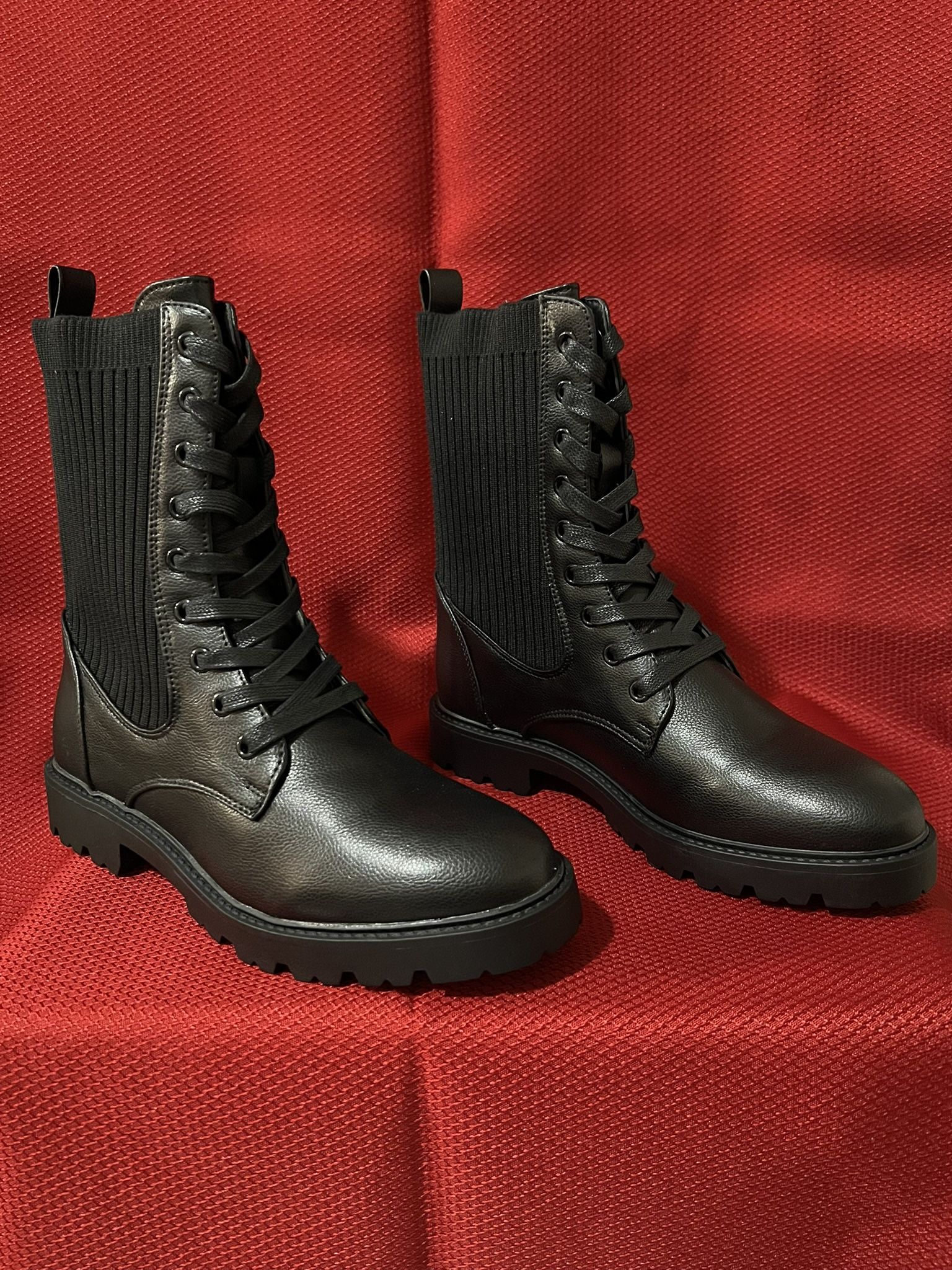 Black Combat Boots