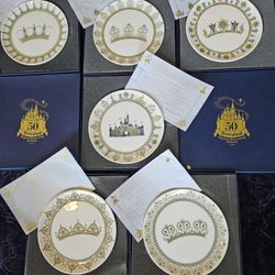 Disney 50th Anniversary Collectable Plates