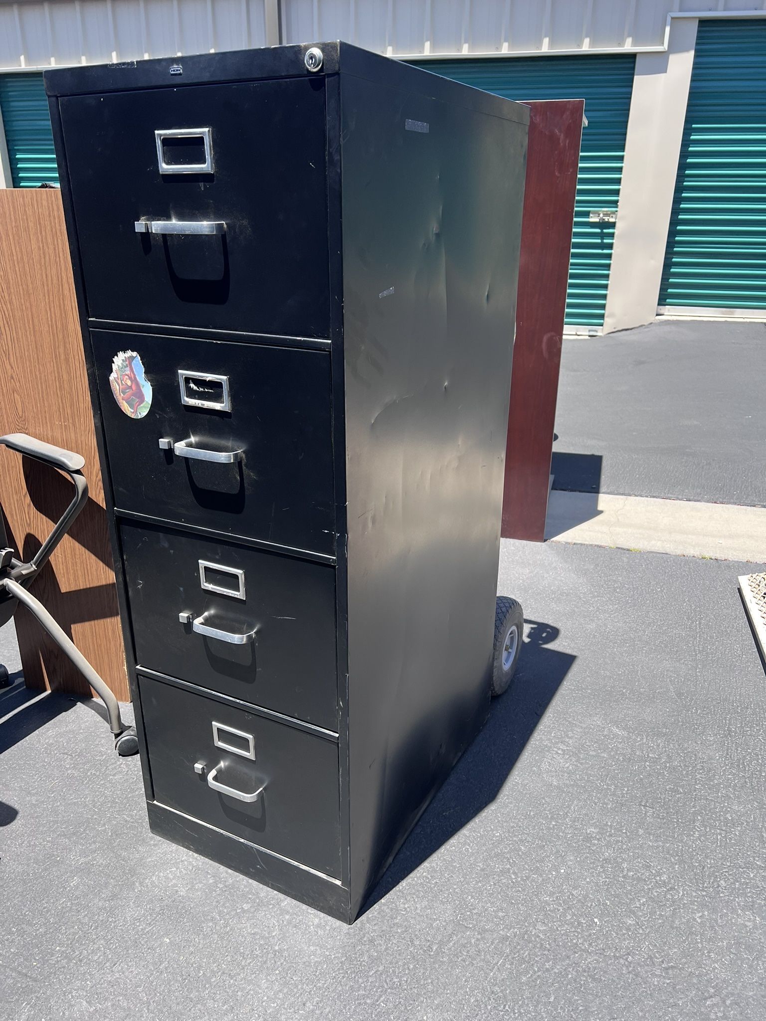 Black HON Filing Cabinet!