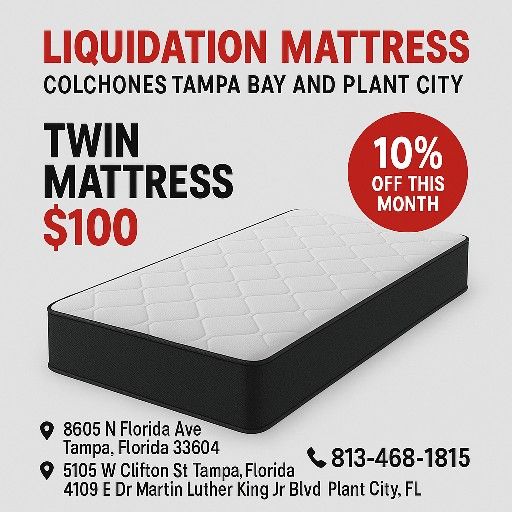 MATTRESS TWIN REGULAR