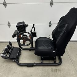 Fanatec sim racing rig