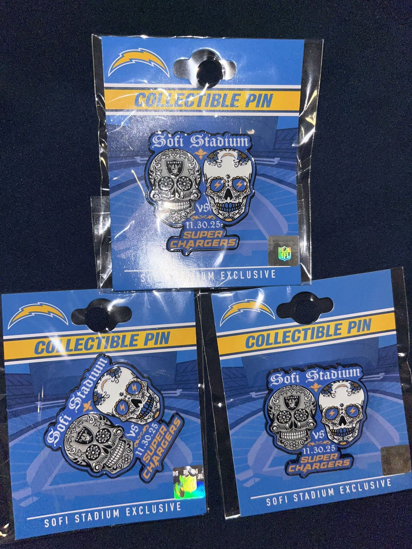 NFL Chargers Vs Raiders Game day Pin