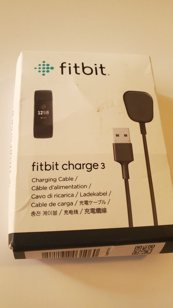 Fitbit Charge 3 Charging Cable: Box Not Perfect 