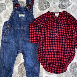 Oshkosh 12 Months Girl Outfit 