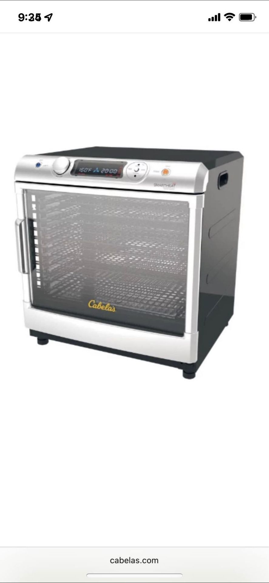 Cabela's 80-Liter Food Dehydrator - CASH ONLY for Sale in Austin