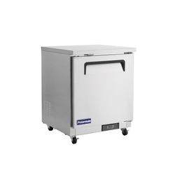 New NSF Polarman 6.5 Cuft  Undercounter Refrigerator Stainless Steel Solid Single Door,Best for Restaurant, Hotel ,Delivery available,1 year Warranty