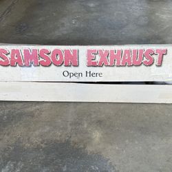 Samson Exhaust (Fish Tail Pipes) Harley Davidson 