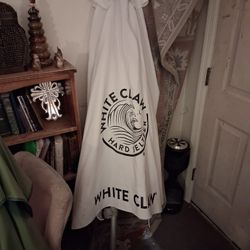 White Claw Patio Umbrella