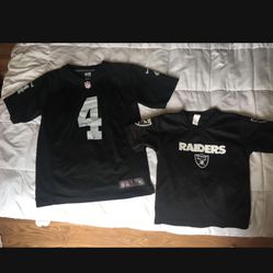 NFL Raiders Youth Large / Franklin Youth Small