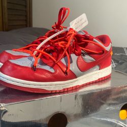 Nike Dunk Low Off-White University Red