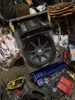 One 15” kicker comp with boss amp $200 obo