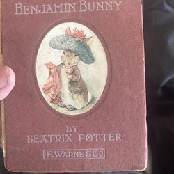 The Tale of Benjamin Bunny Book 1st Edition Used Rare 