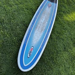 NSP 7’10ft Surfboard Longboard 