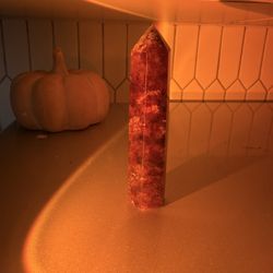 Strawberry Quartz Crystal Tower